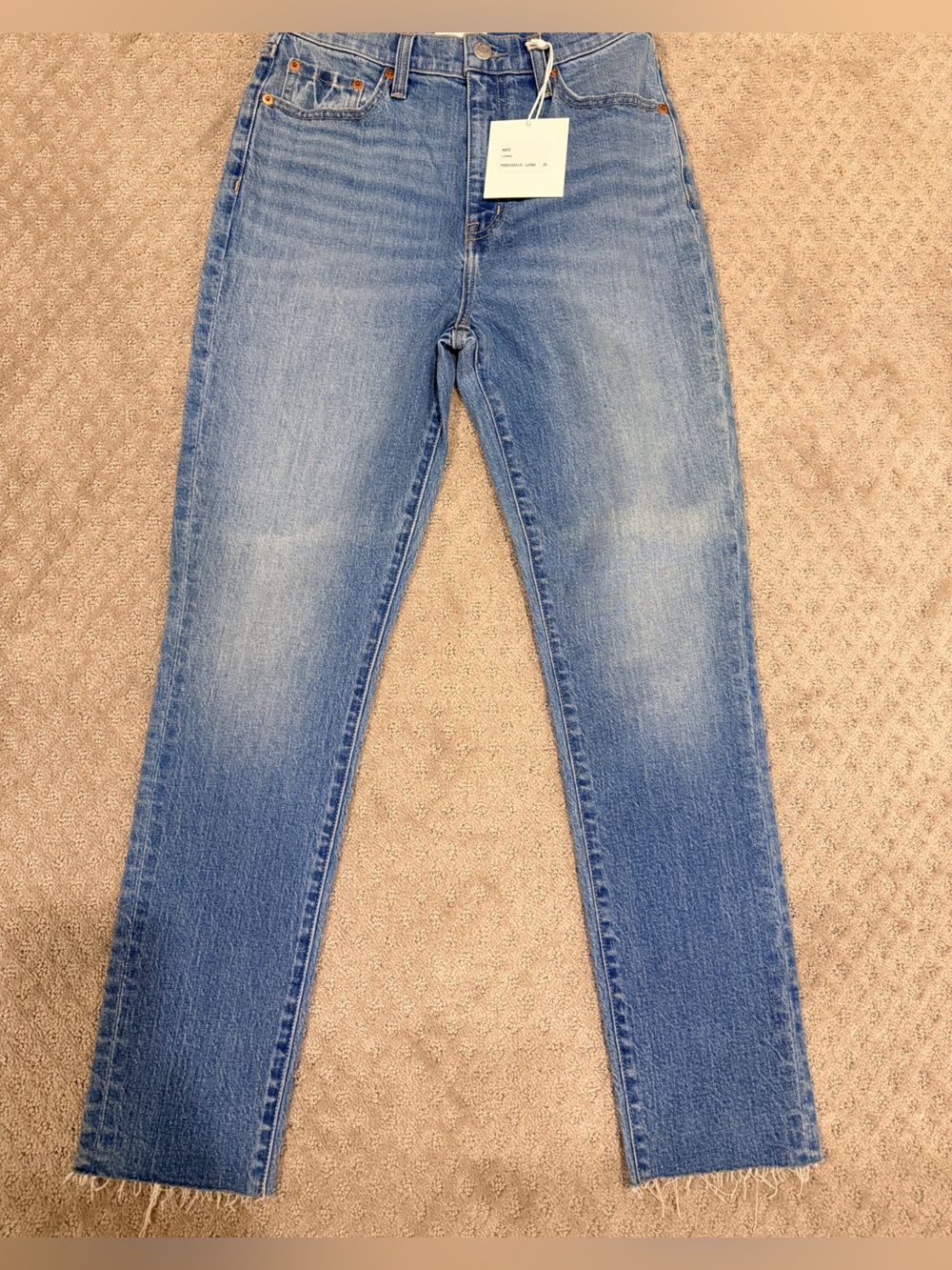 NWT Pistola Blue Denim Jeans - Classic Straight